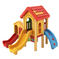 3d Playhouses playground isolate on transparency background png