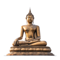 Buddha status isolate on transparency background png