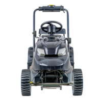 Modern Lawn mower front view isolate on transparency background png