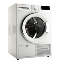 Dryer side view full length isolate on transparency background png