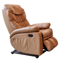 Recliner side view full length isolate on transparency background png