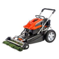 Lawn mower isolate on transparency background png