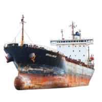 Ship side view isolate on transparency background png