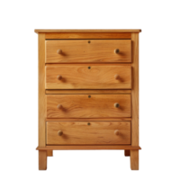 Chest of Drawers isolate on transparency background png