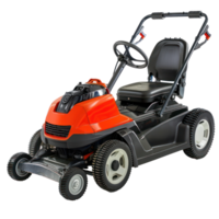 Lawn mower side view isolate on transparency background png