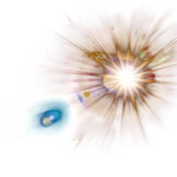 lens flare on a plain transparency background png