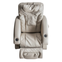 Recliner top view full length isolate on transparency background png