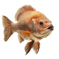 Oscars fish isolate on transparency background png