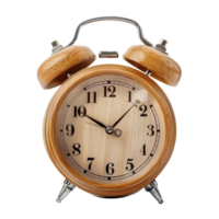 Alarm Clock front view full length isolate on transparency background png
