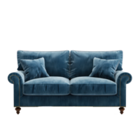 Lawson Sofa front view full length isolate on transparency background png