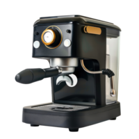 Coffee Maker front view full length isolate on transparency background png