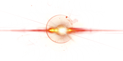 light flare isolate on transparency background png