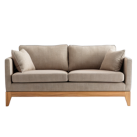 Bridgewater Sofa front view full length isolate on transparency background png