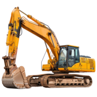 Excavator Truck isolate on transparency background png
