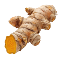 Turmeric isolate on transparency background png