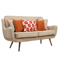 Lawson Sofa side view full length isolate on transparency background png