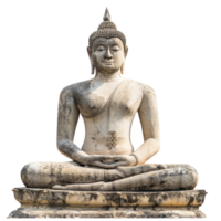 Buddha status isolate on transparency background png