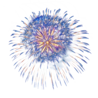 4th july firework on transparency background png