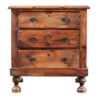 Chest of Drawers isolate on transparency background png