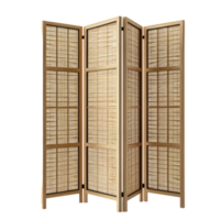 Room Divider front view full length isolate on transparency background png