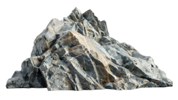Rock Mountain isolate on transparency background png