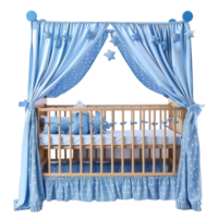 Crib isolate on transparency background png