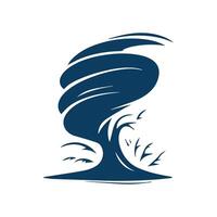 Abstract Tornado Icon Design Template vector