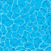 Turquoise rippled water texture background. Seamless pattern. Sea waves abstract background. Modern flat background design with tranquil turquoise ripples. vector