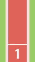 Starting line on running track. illustration vector
