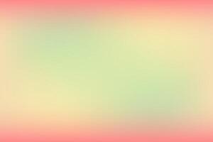 soft gradient backgroud soft red yellow and green vector