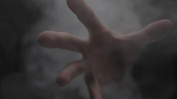 A Mysterious Hand is Emerging from Dense, Enveloping Smoke video