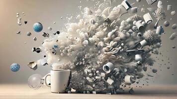 Chaos Unleashed from a Simple Mug video
