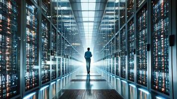 Tech Professional Operating in a Modern Data Center Environment video