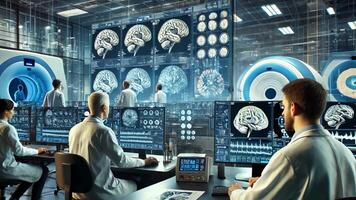 Advanced Brain Research. A High-Tech Lab video