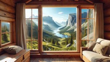 This lovely Serene Mountain Cabin provides a breathtaking view for all guests to enjoy video