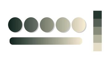 Abstract gradient background with charcoal and cream color palette. Abstract illustration with gradient blur design. Blurred colored abstract background. Colorful gradient illustration vector