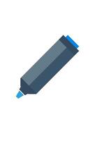 simple marker icon for design. office tools marker vector