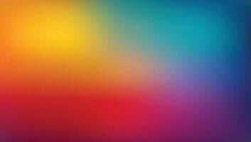 abstract colorful gradient background yellow blue red purple vector