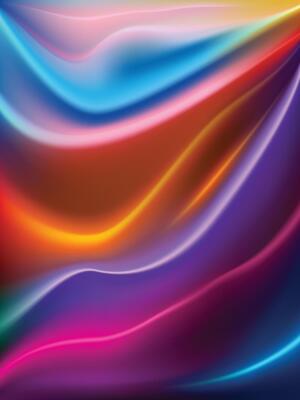 abstract black background colorful gradient yellow blue red dark pink purple black striped fabric