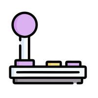 A game controller icon on a white background vector