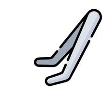 A pair of scissors on a white background vector