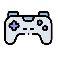 A game controller icon on a white background vector