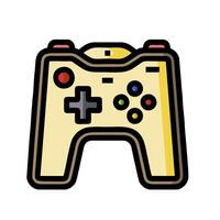 A game controller icon on a white background vector