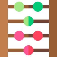 A colorful pattern on a white background vector