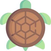 A turtle icon on a white background vector