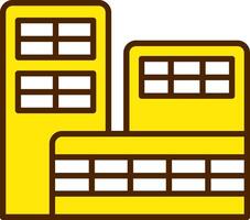 Office Building Icon Design vector