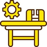 Workbench Icon Design vector