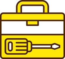 Toolbox Icon Design vector