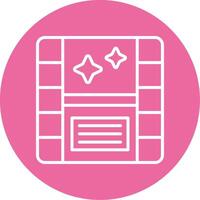 Camera roll Icon Design vector