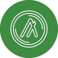 Algorand Icon Design vector
